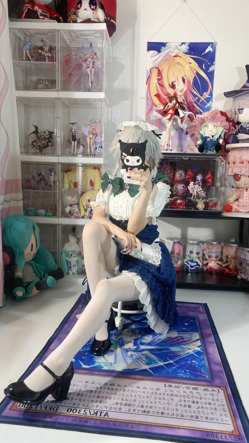 白栎Shirly - No.012 十六夜咲夜 [66P,10V-1.94GB] tg@simisebaisi 【丝足阁】018.webp